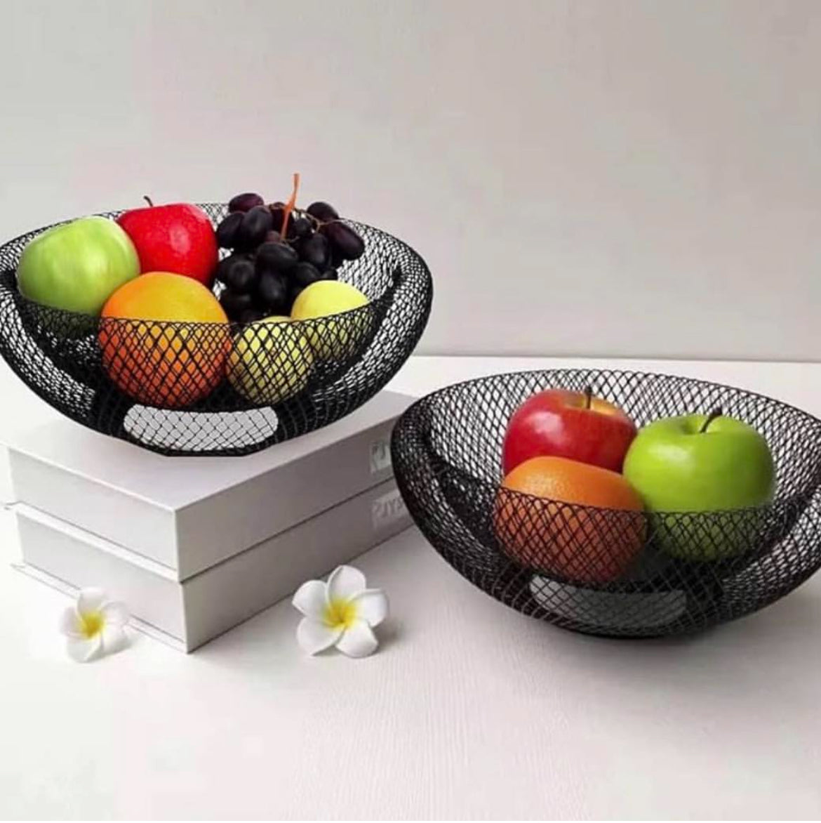Double Wall Metal Fruit Basket