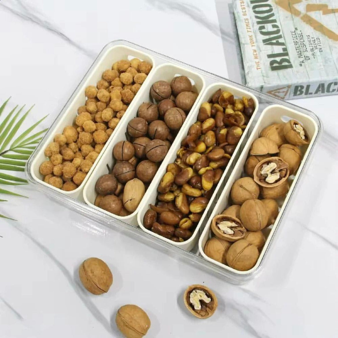 Divided Serving Tray Food Preservation Box