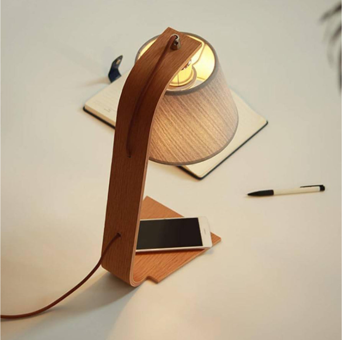Nordic Style Bedside LED Lamp