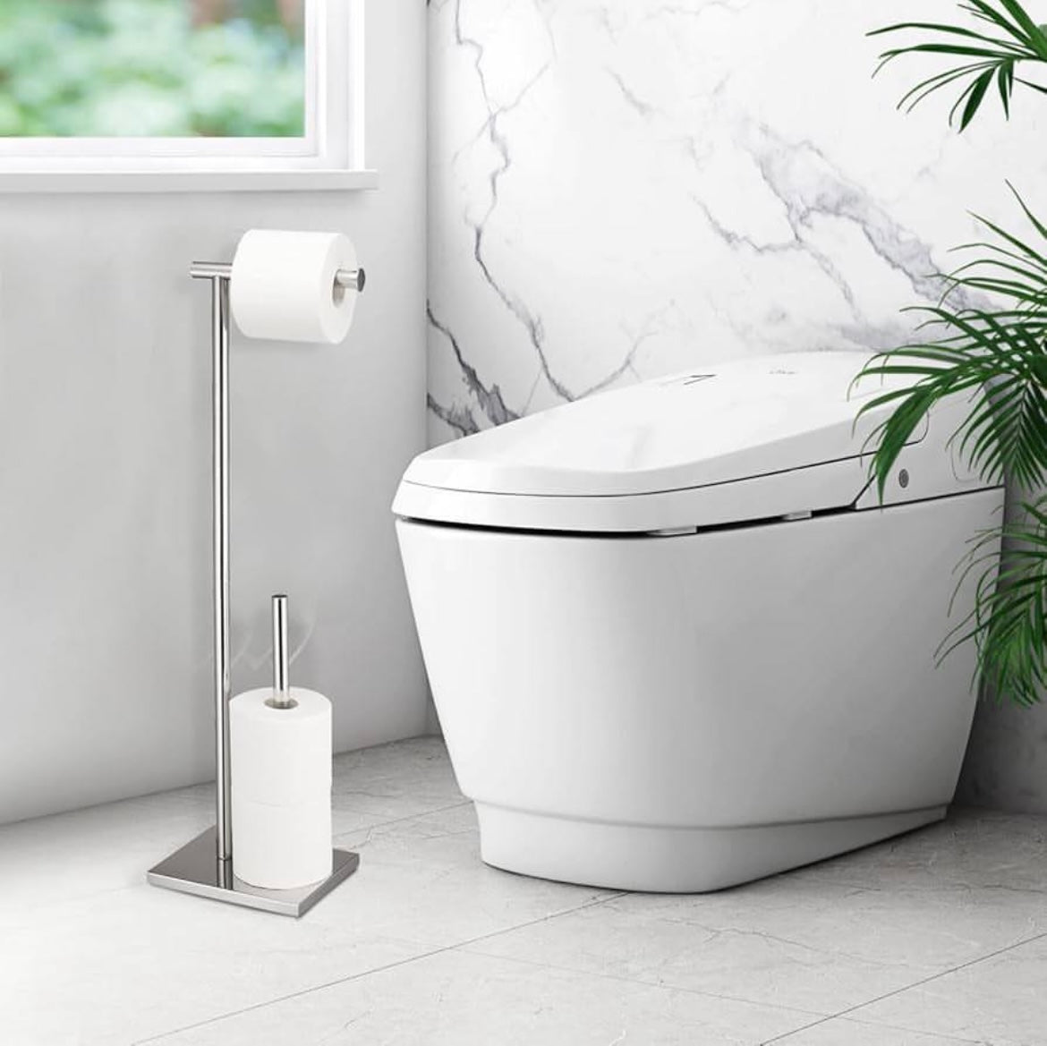 Stainless Steel Toilet Tissue Holder