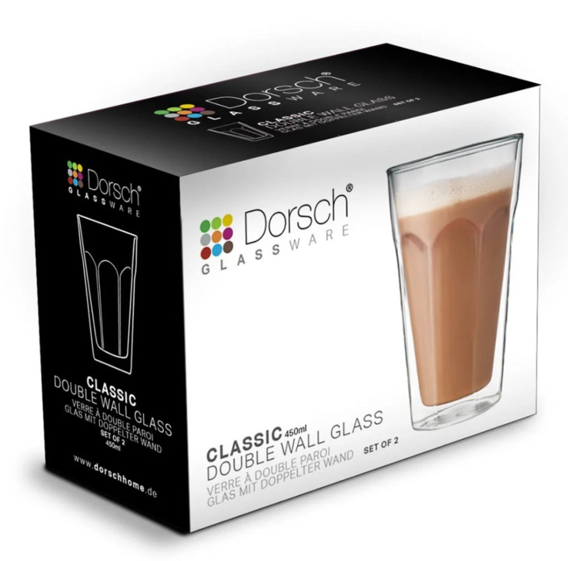 Classic Set of 2Pcs 280ml - 450ml