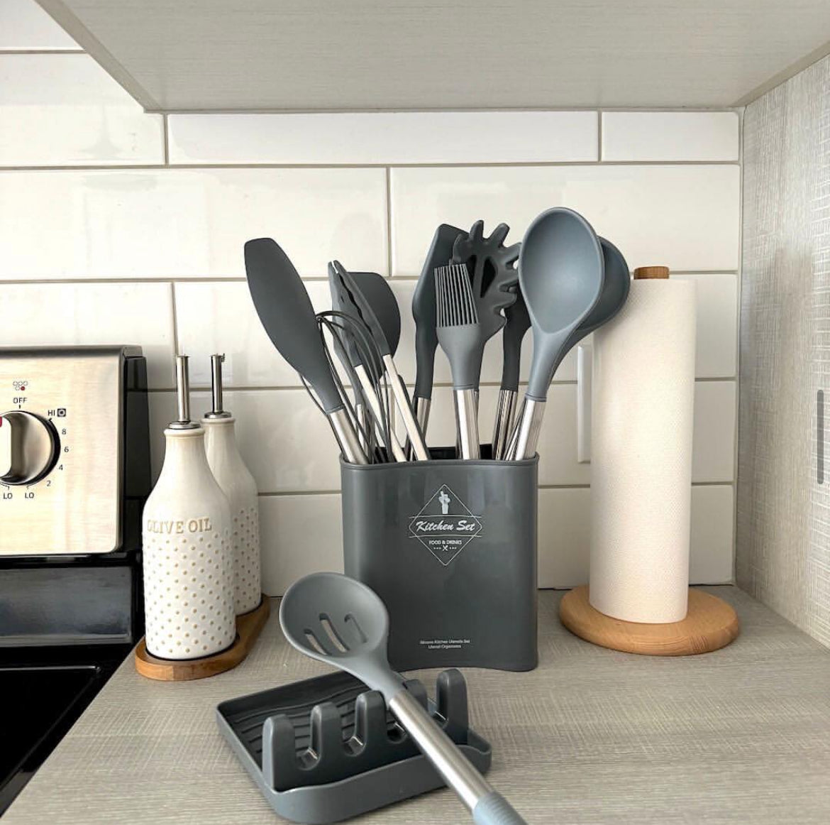 Silicone Kitchen Utensils Set 13Pcs