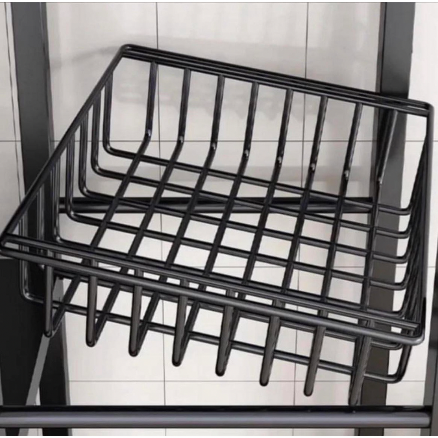4-Tirers Rolling Organizing Rack