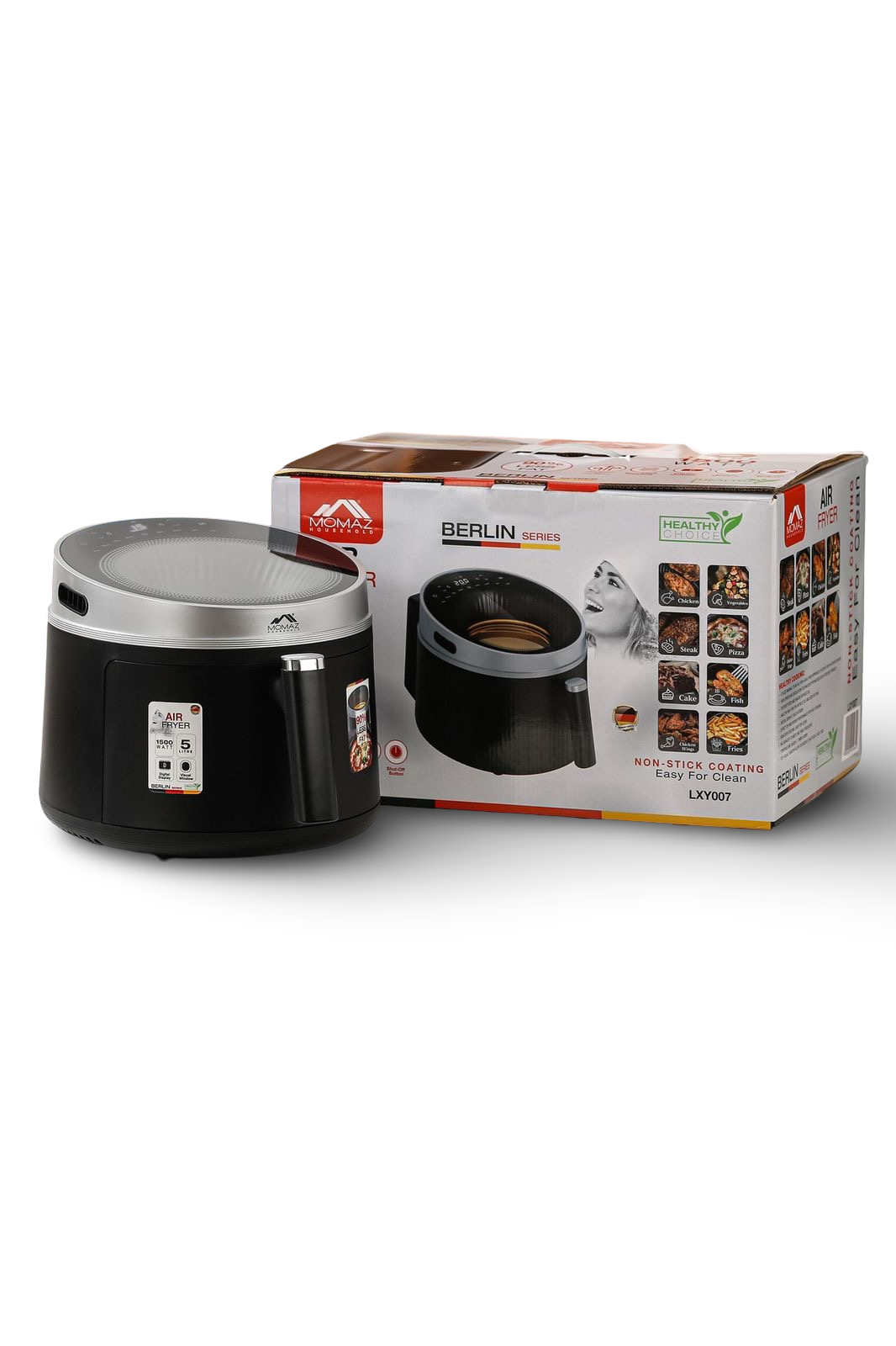 Momaz Air Fryer 5L 1500W