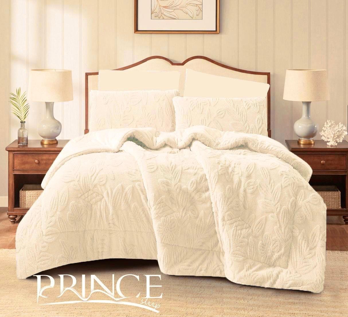 Available In Double And King Sizes, Fleece-Lined On The Inside With 2 Pillowcases