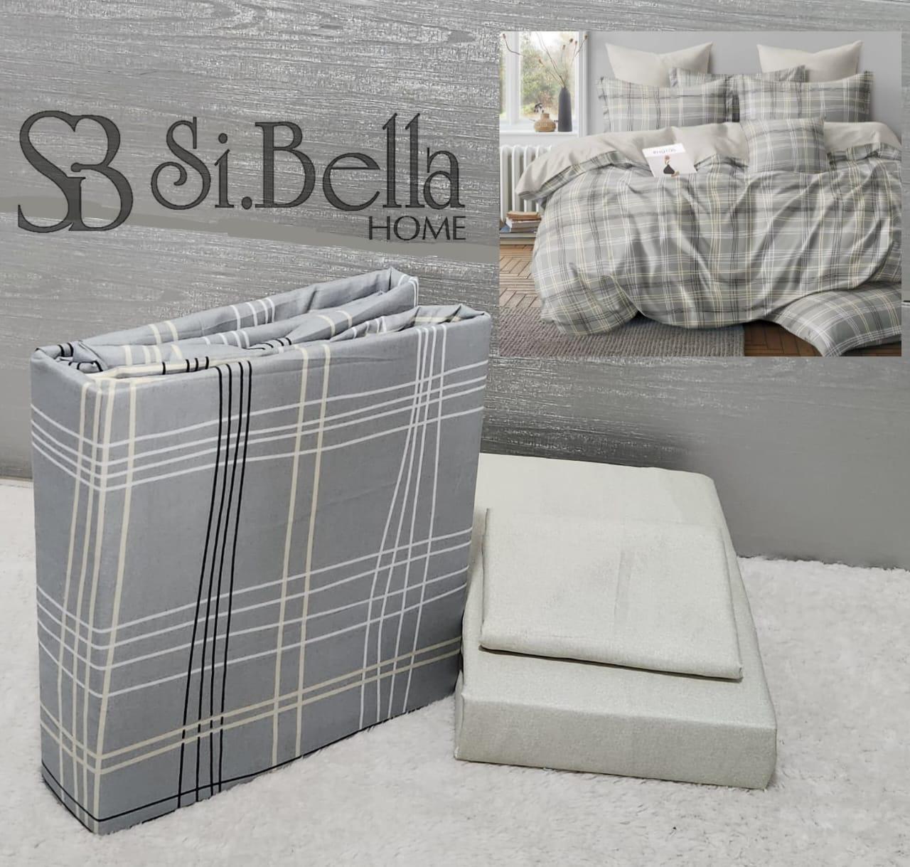 4-Piece Double Bedding Set – Fitted Sheet, Duvet Cover & 2 Pillowcases