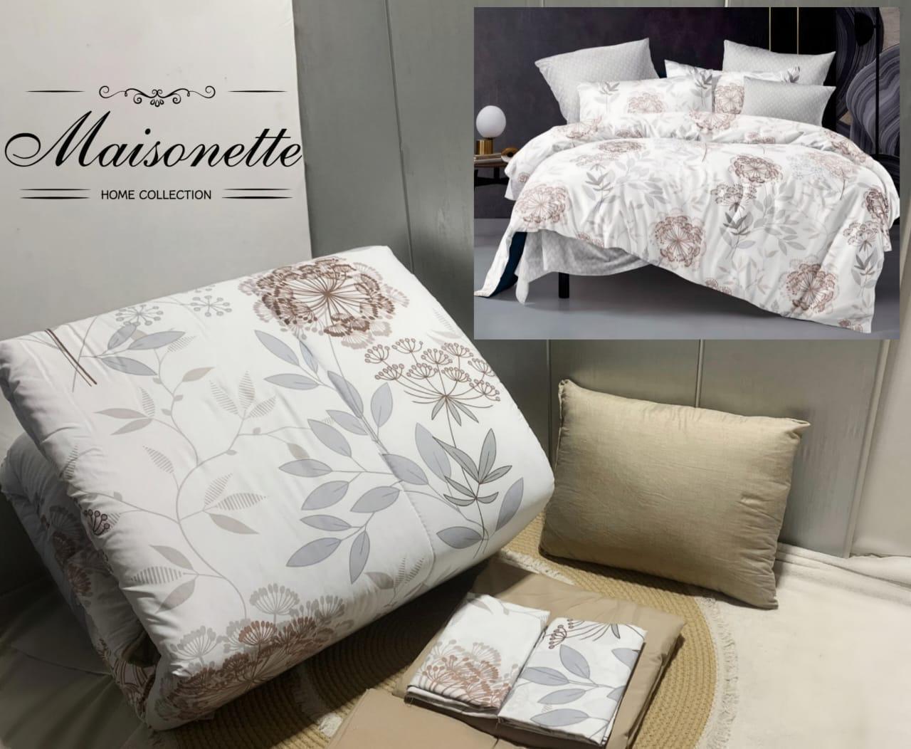 Maisonette New Collection – Comforter Set (Single & Half, 5-Piece)