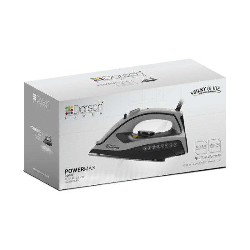 Dorsch, Steam Iron 2600W Non Stick Coating
