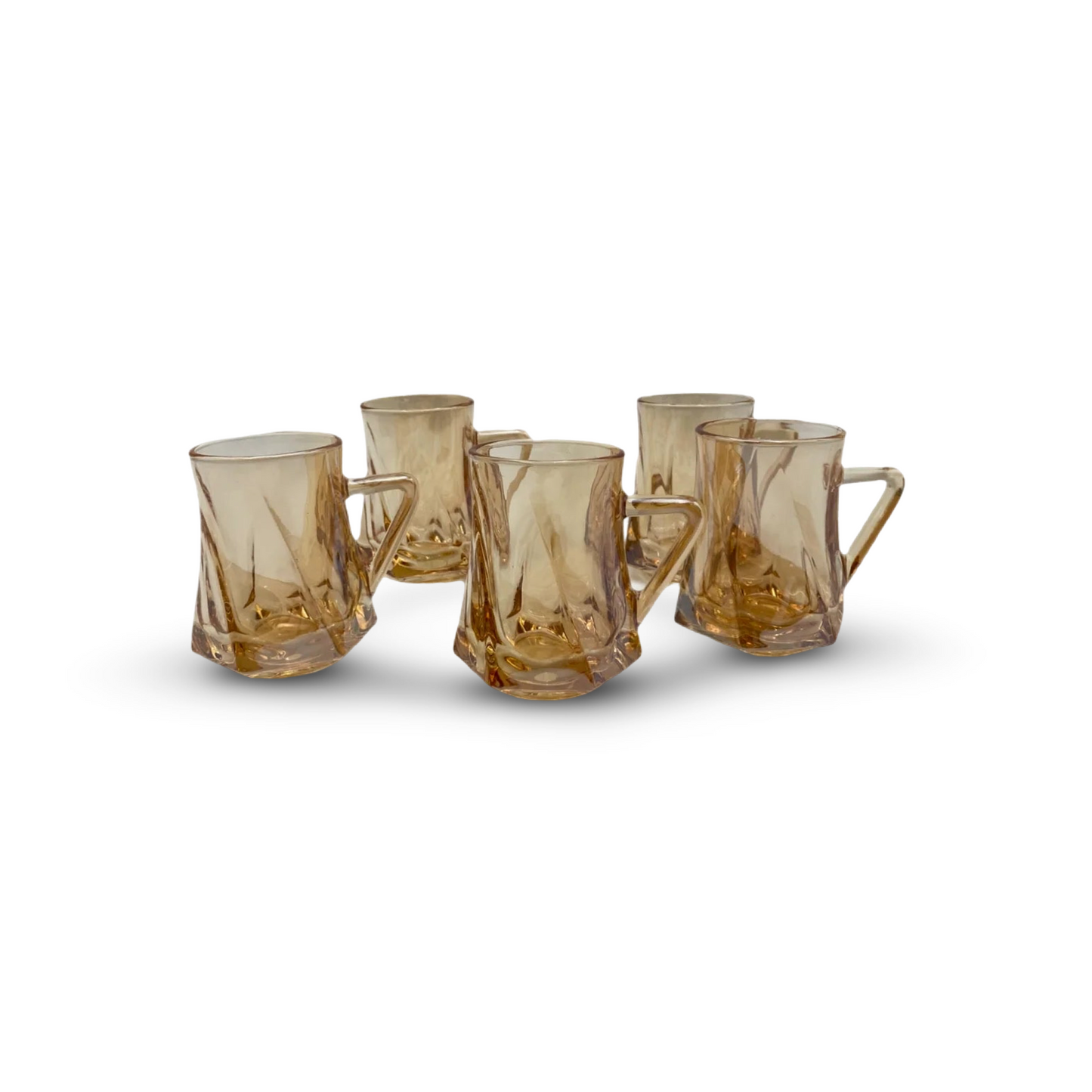 Phoenix, Set 12 Pcs Hexagonal Tea Cups