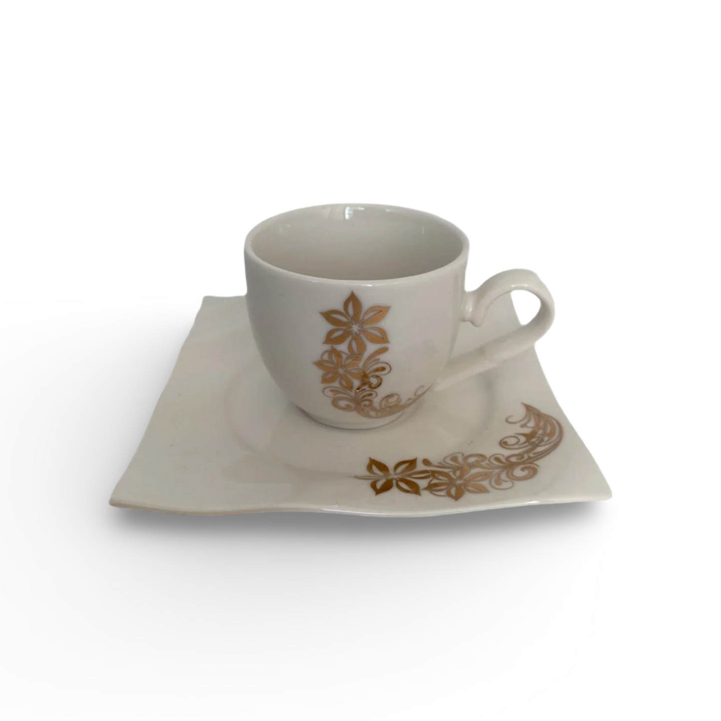 Phoenix, Set Of 12 Pcs Coffee Cup With Saucers