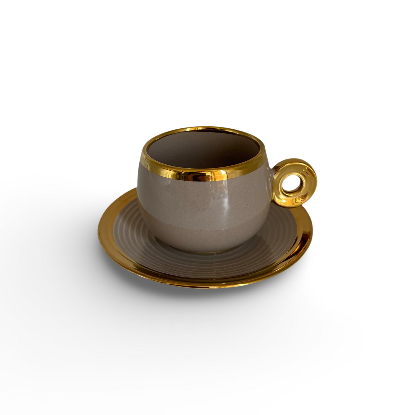 Phoenix, 12 Pcs Coffee Cups With Saucers