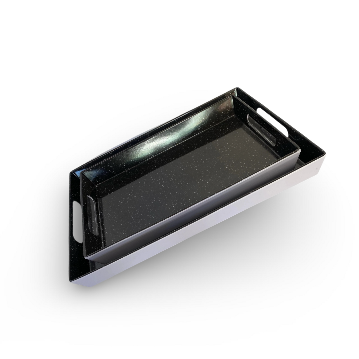 Phoenix, 2 Pcs Melamine Tray Set