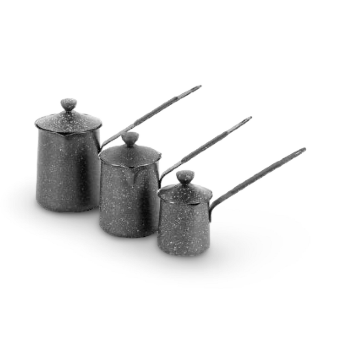 Phoenix Black Coffee Warmer Set 3 Pieces