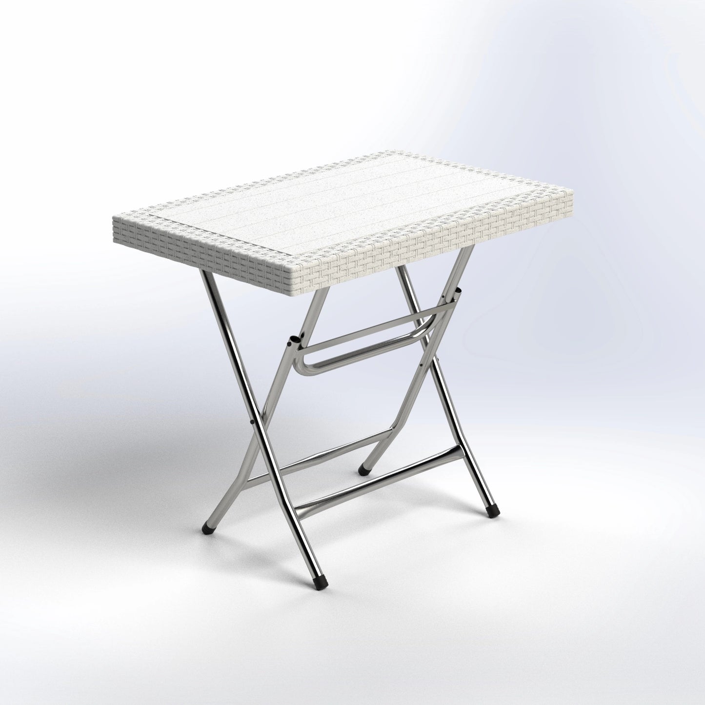 COMPLEX | RECTANGULAR RATTAN FOLDABLE TABLE | 85*55*75