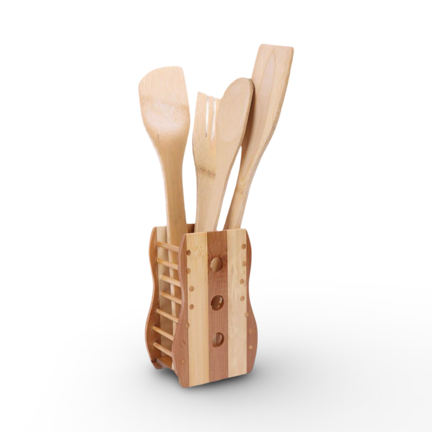 Momaz Wood Utensils 5Pcs