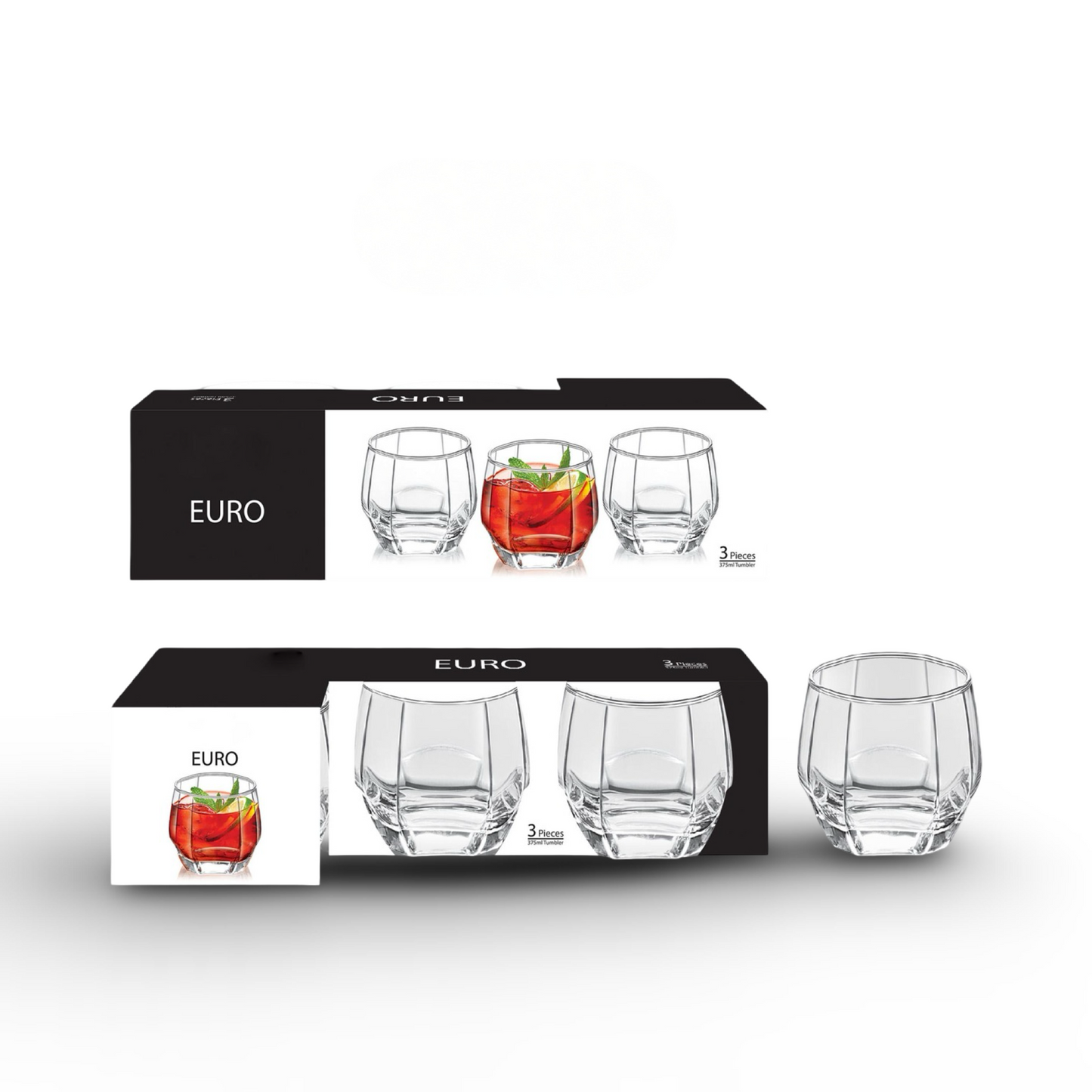 Momaz Euro Drink Cups 12Pcs 375ML