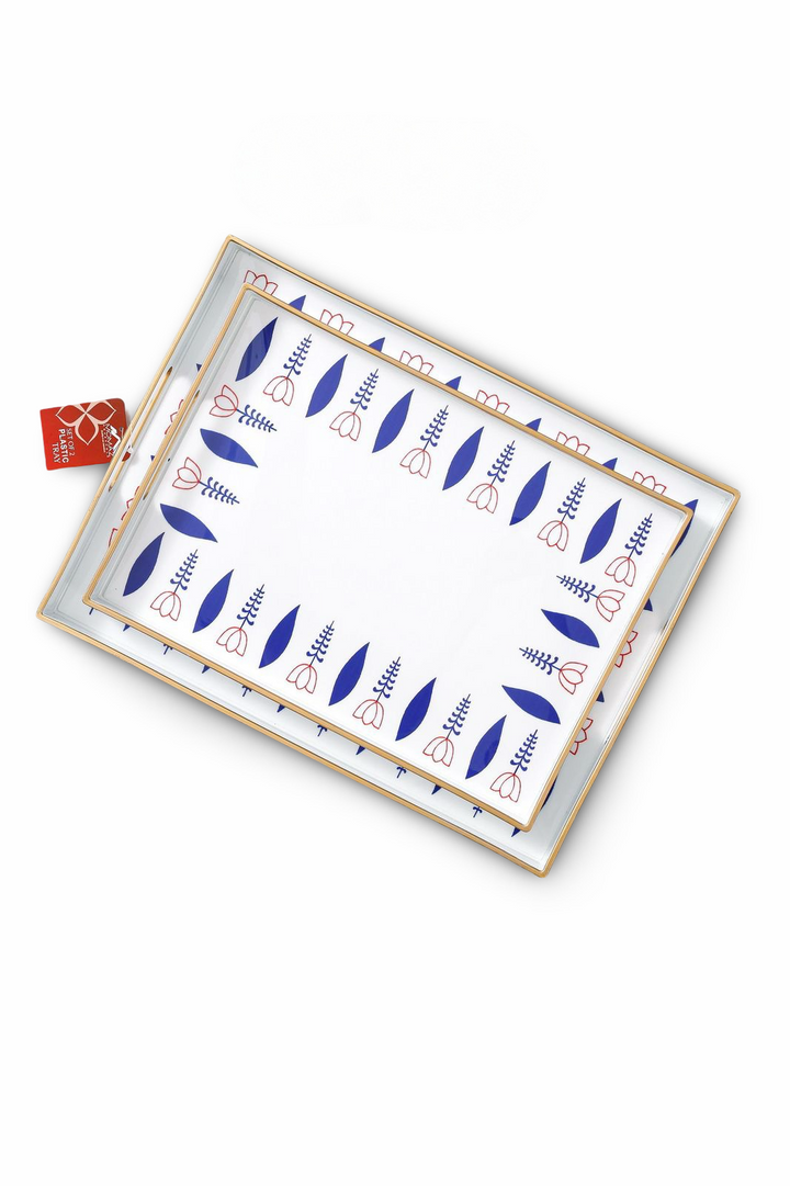 Momaz Plastic Serving Tray 2Pcs