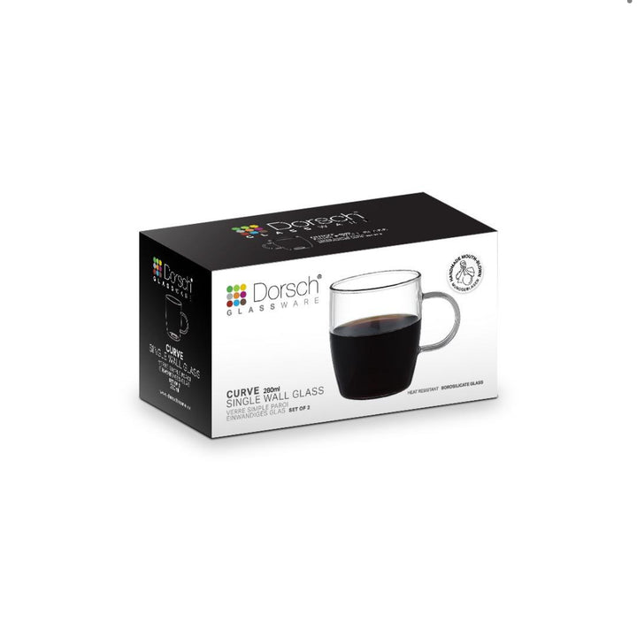 Curve Coffee cups – 2 pcs.