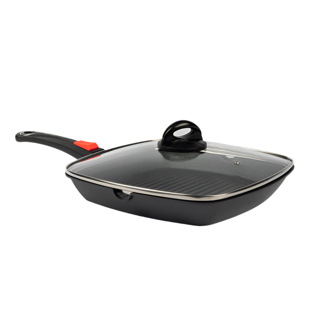 GeBe VENUS GRILL PAN W/LID 28x28cm