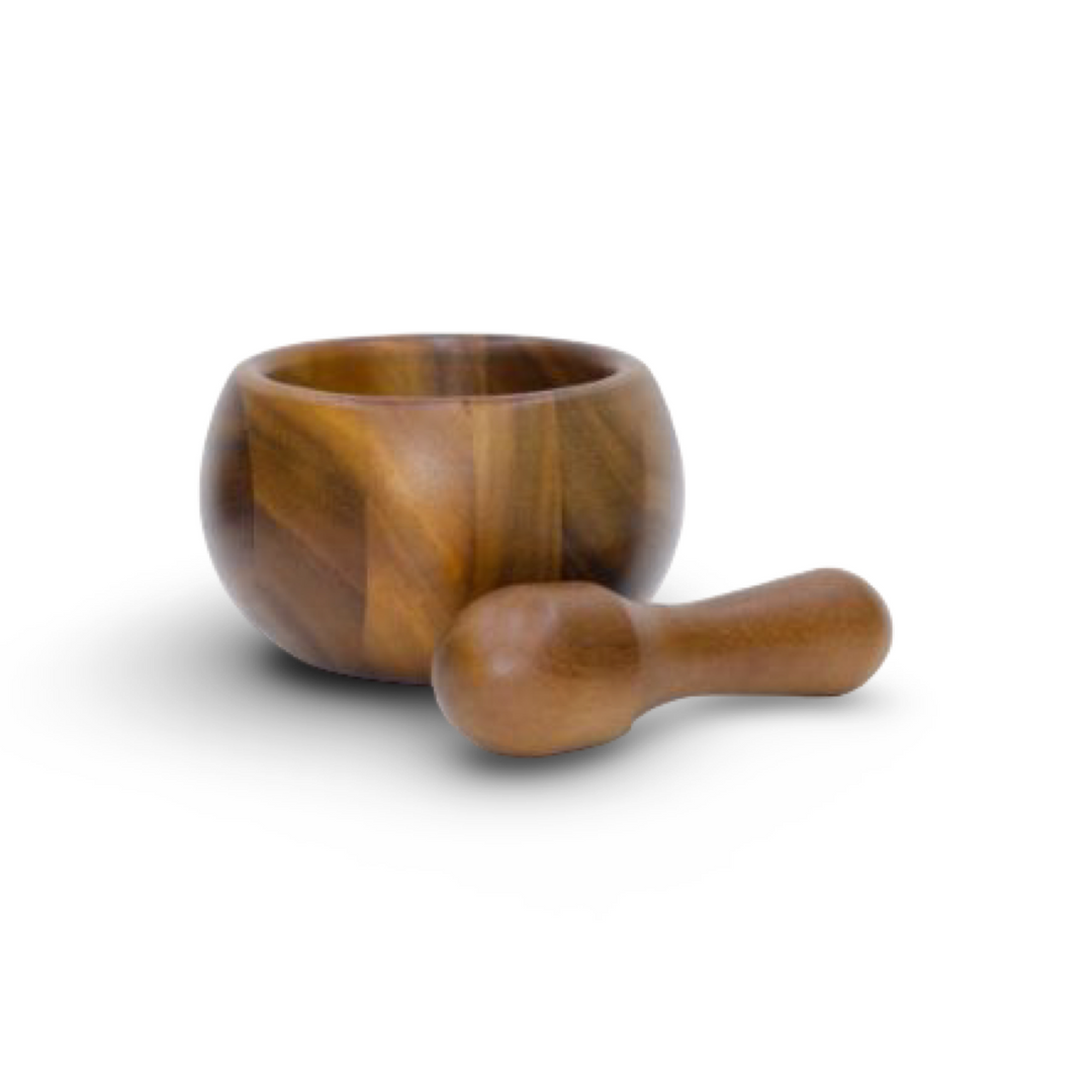 Round Bud Mortar & Pestle