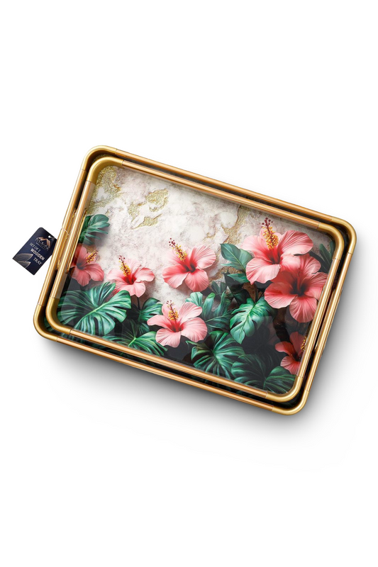 Momaz Wood Serving Tray 2Pcs