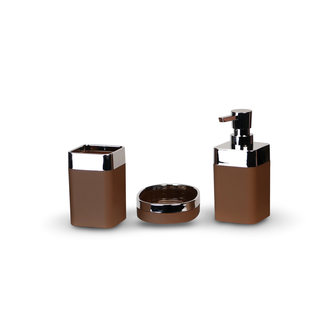 Phoenix Square Bathroom Accessory Set