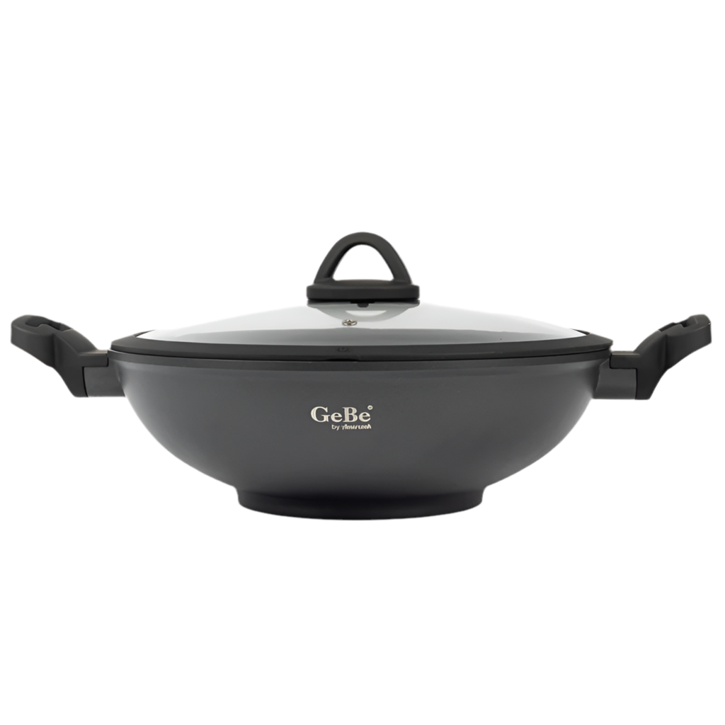 GeBe VENUS WOK W/LID 32cm