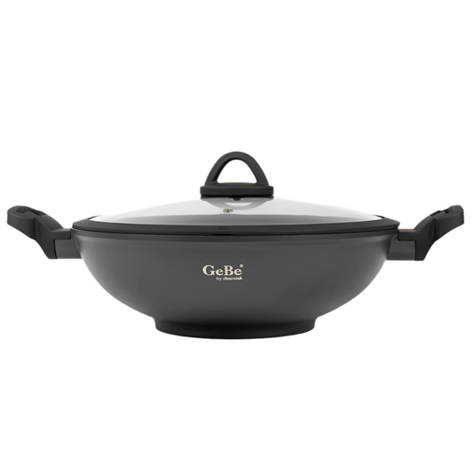 GeBe VENUS WOK W/LID 32cm