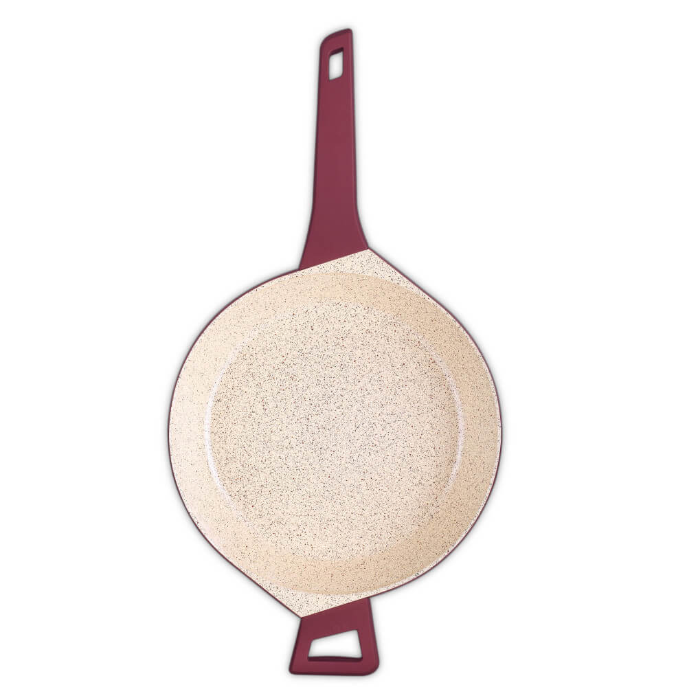 Nonstick Deep Fry Pan with Lid 28 cm