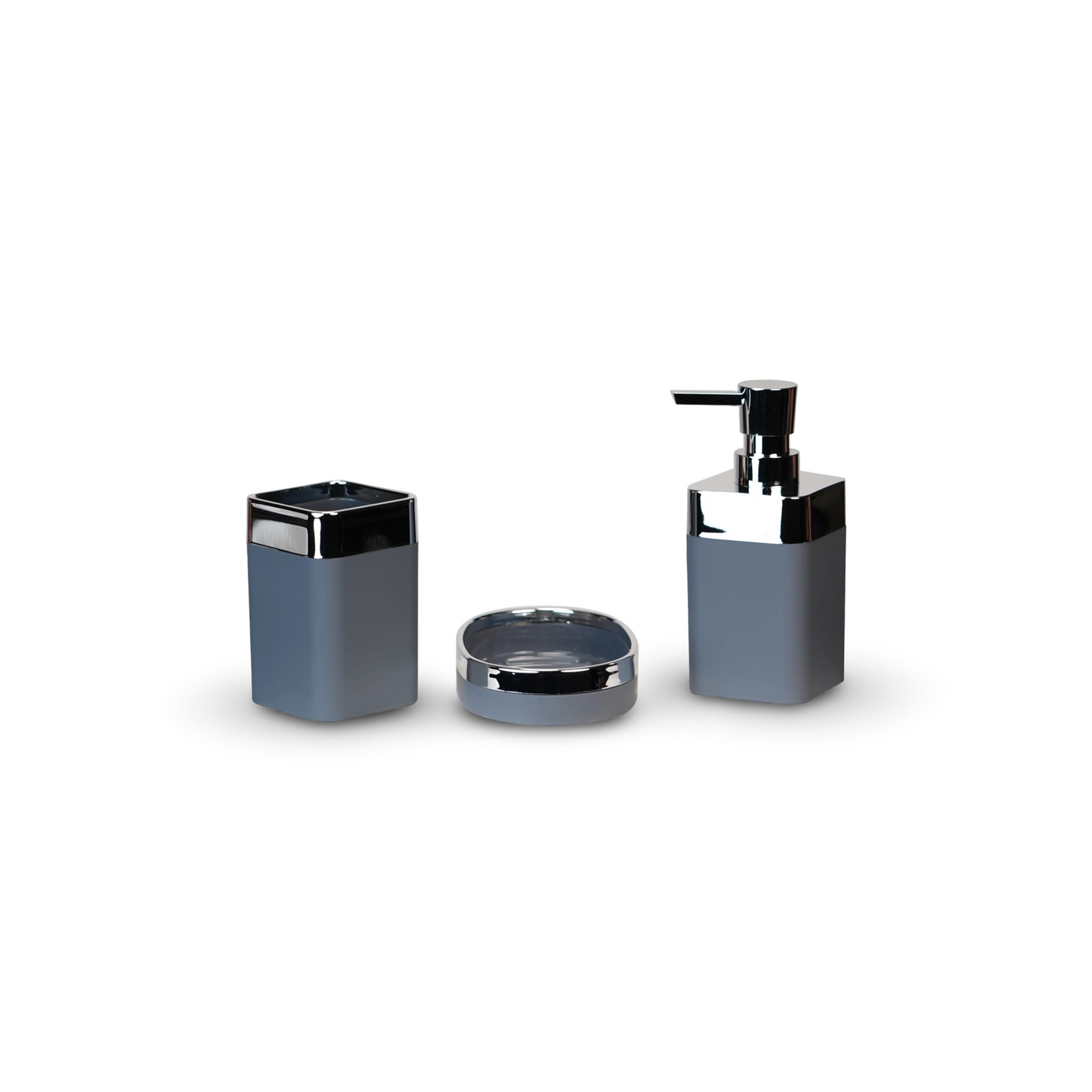 Phoenix Square Bathroom Accessory Set