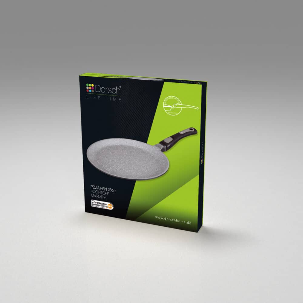 Crepes & Pizza Pan With Removable Handle – 28 cm