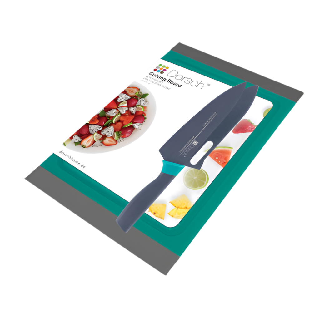 Cutting Board & Knives Set