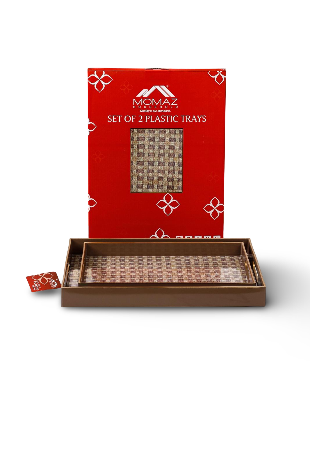 Momax Plastic Serving Tray 2Pcs