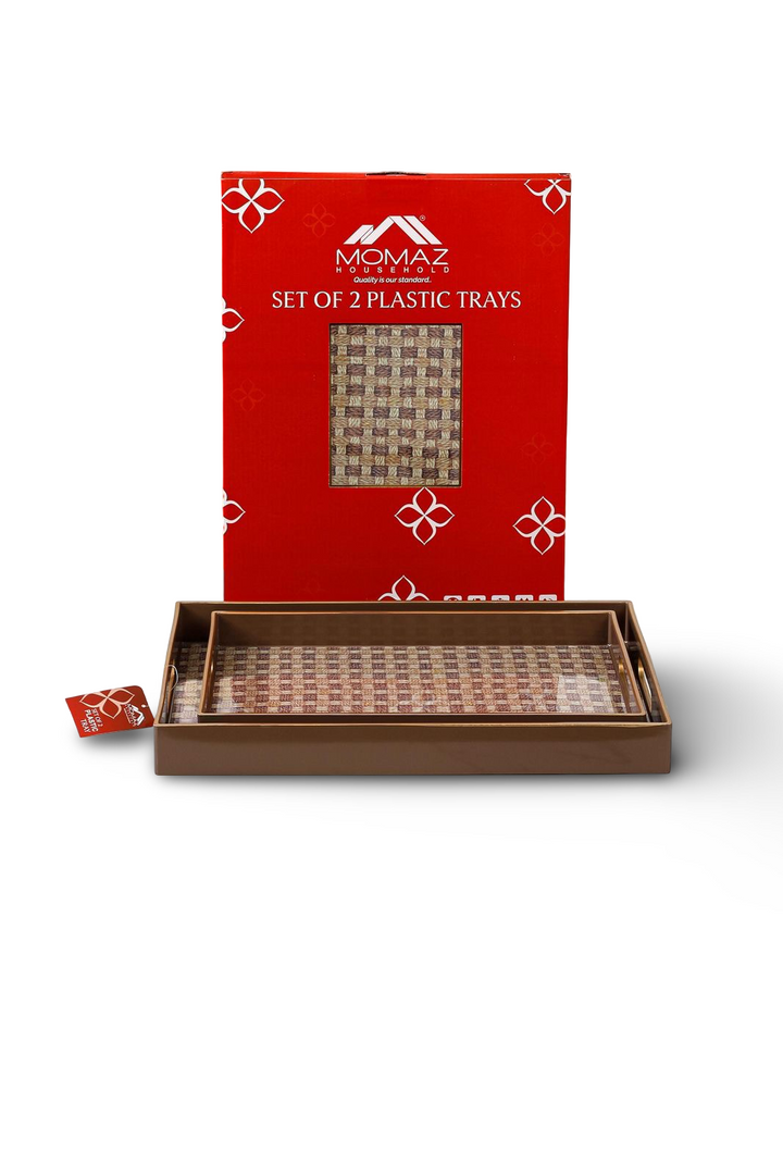 Momax Plastic Serving Tray 2Pcs