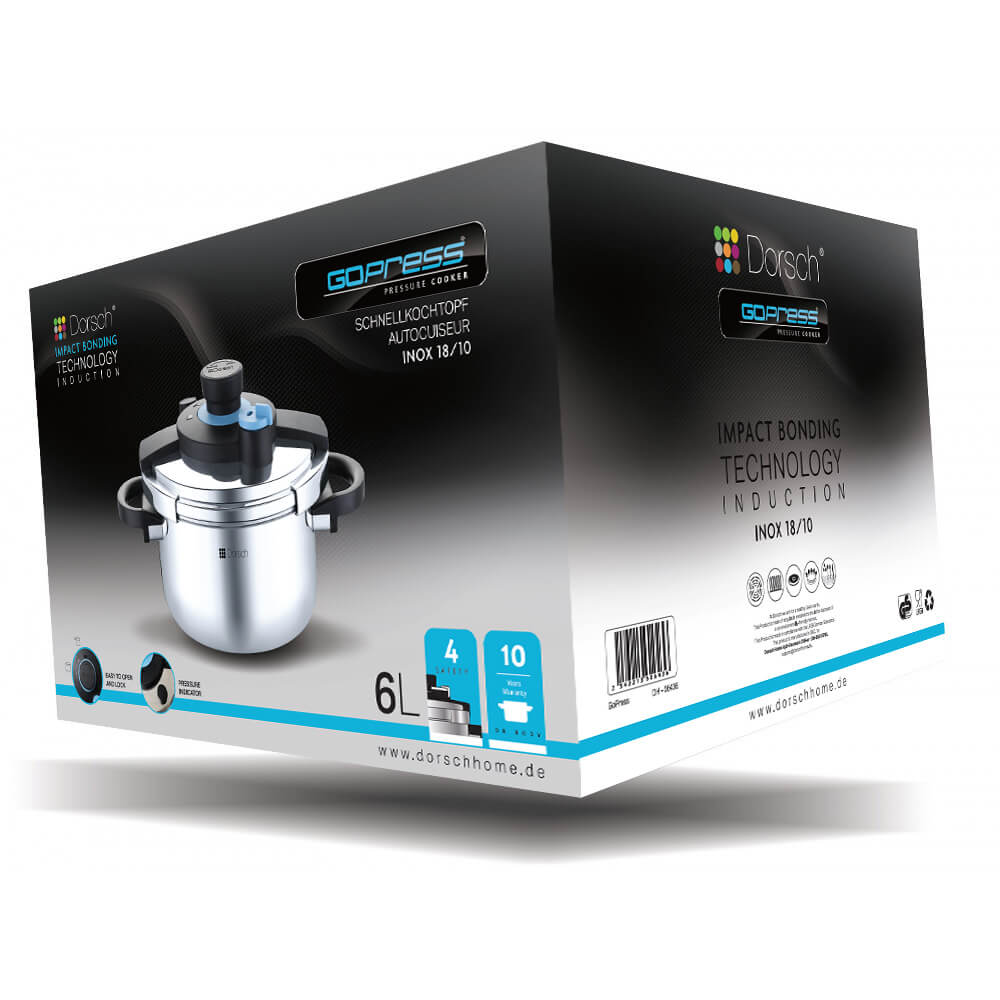 8L Dorsch GoPress Pressure Cooker