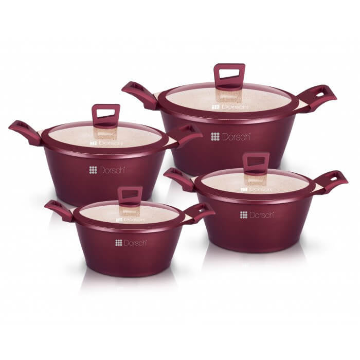 Casserole Set – 4 Pcs.                        Casserole 20 cm - 24 cm - 28 cm - 32 cm