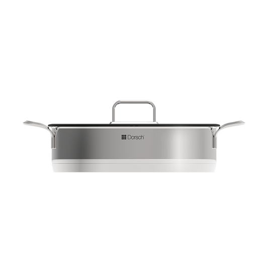 Steel Low Casserole 32cm 6.3L