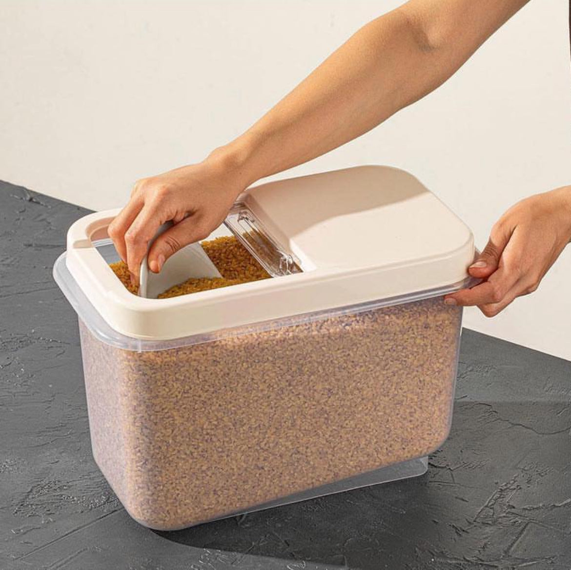 Swipe Cover Multibox Food Storage Box