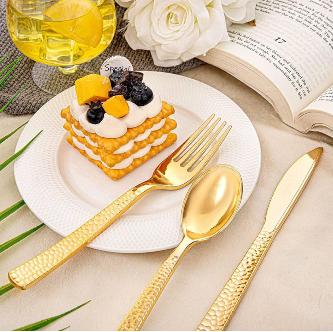 Gold Stainless Steel Cutlery