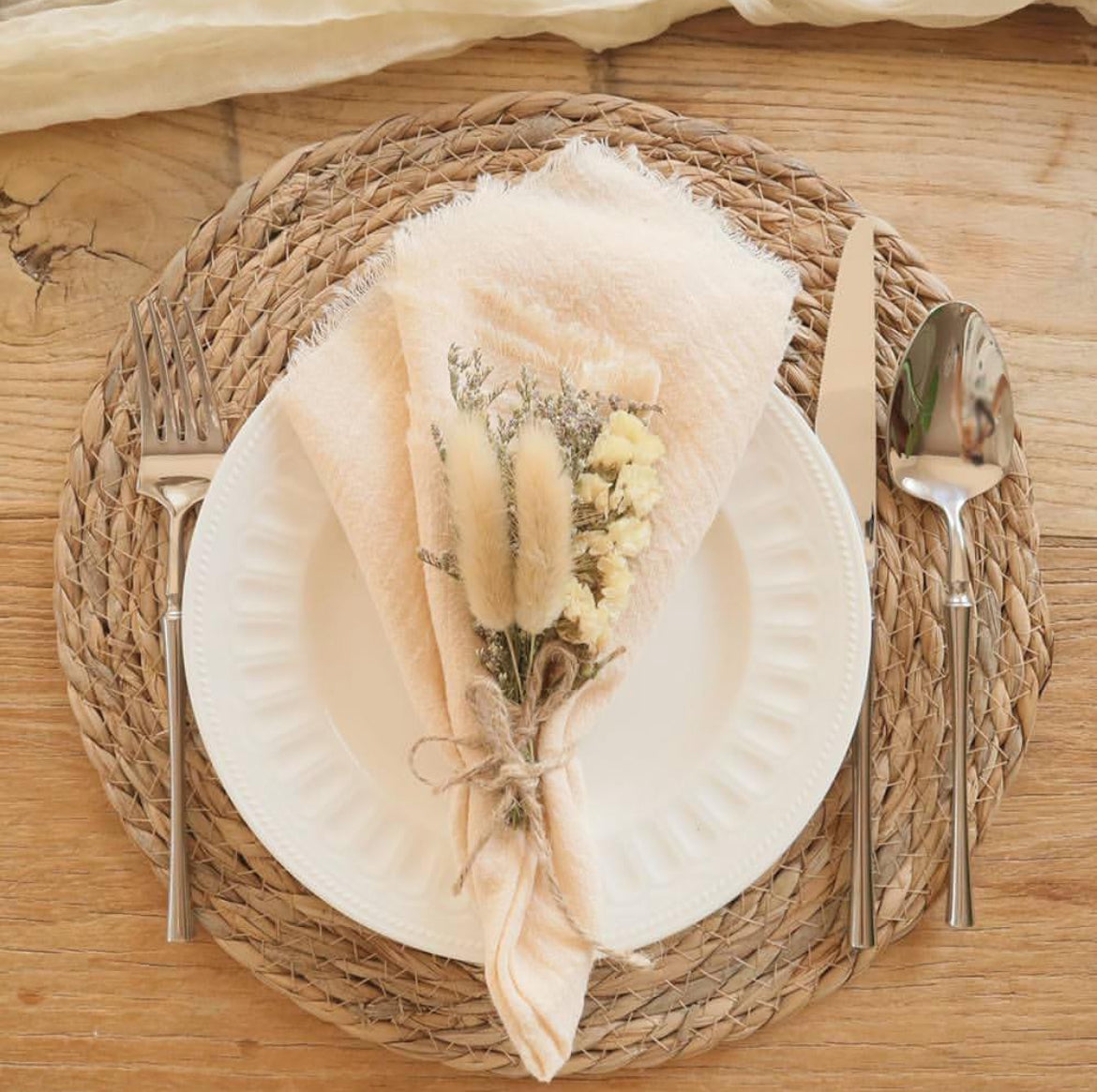 Hand Made Braided Woven Place Mats