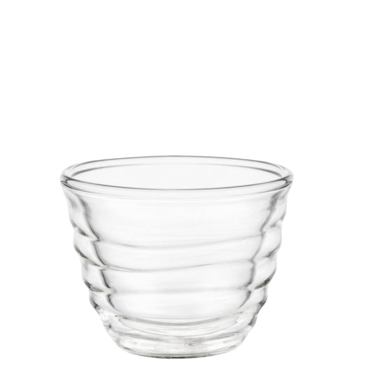 4 pcs. Wavy glass, double-walled 80 ml