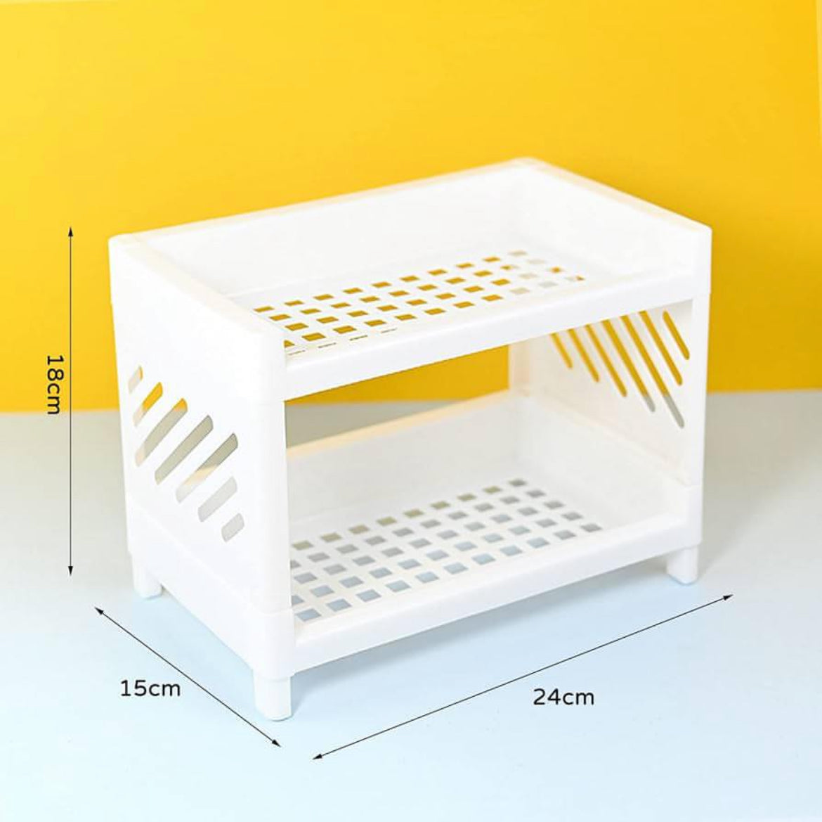 Multifunctional Plastic Double Layer Storage