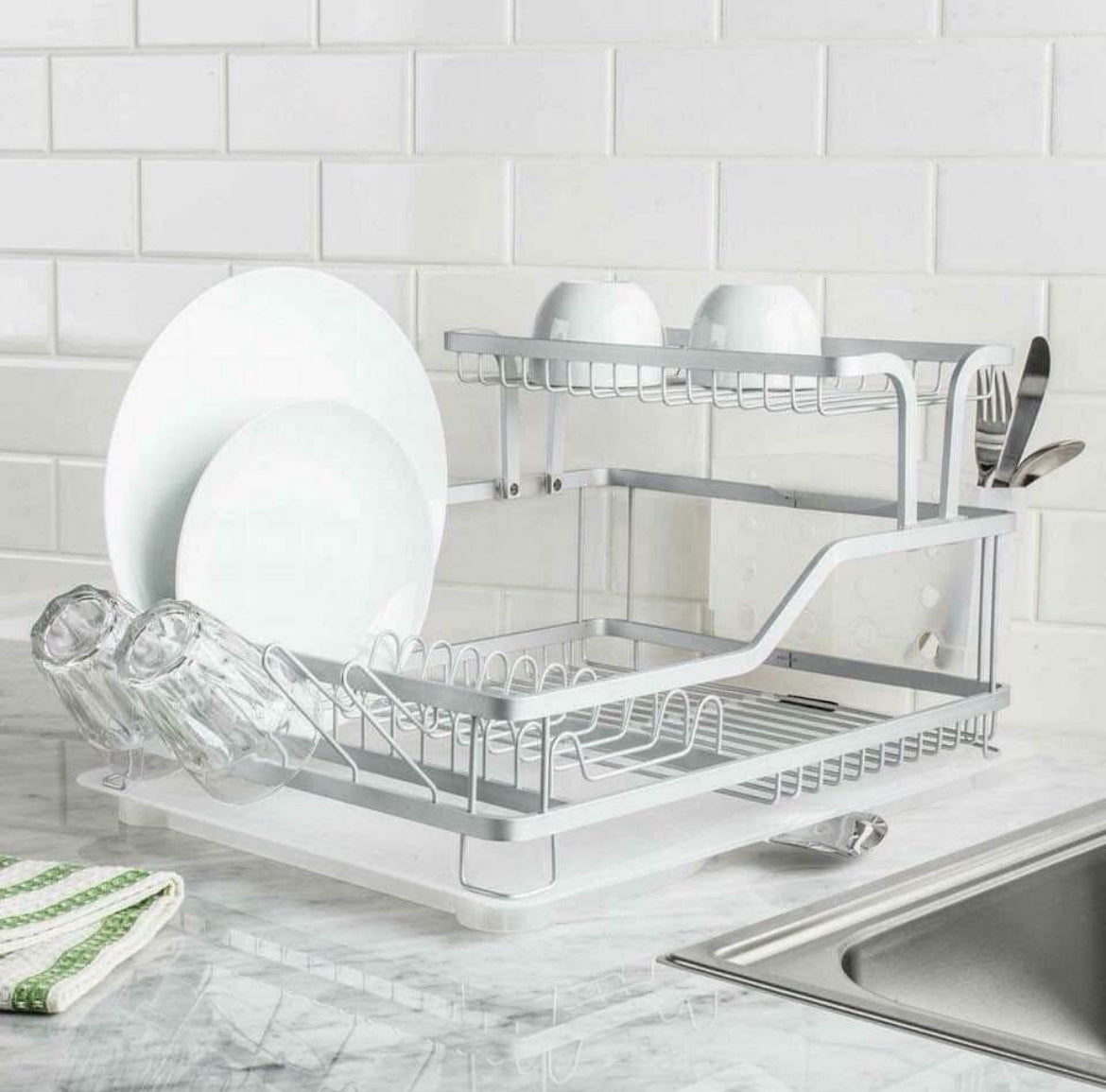 GeBe Aluminium Dish Rack