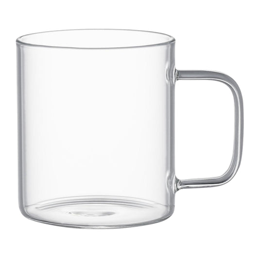 Glass coffee mug 360 ml – 2 pcs.