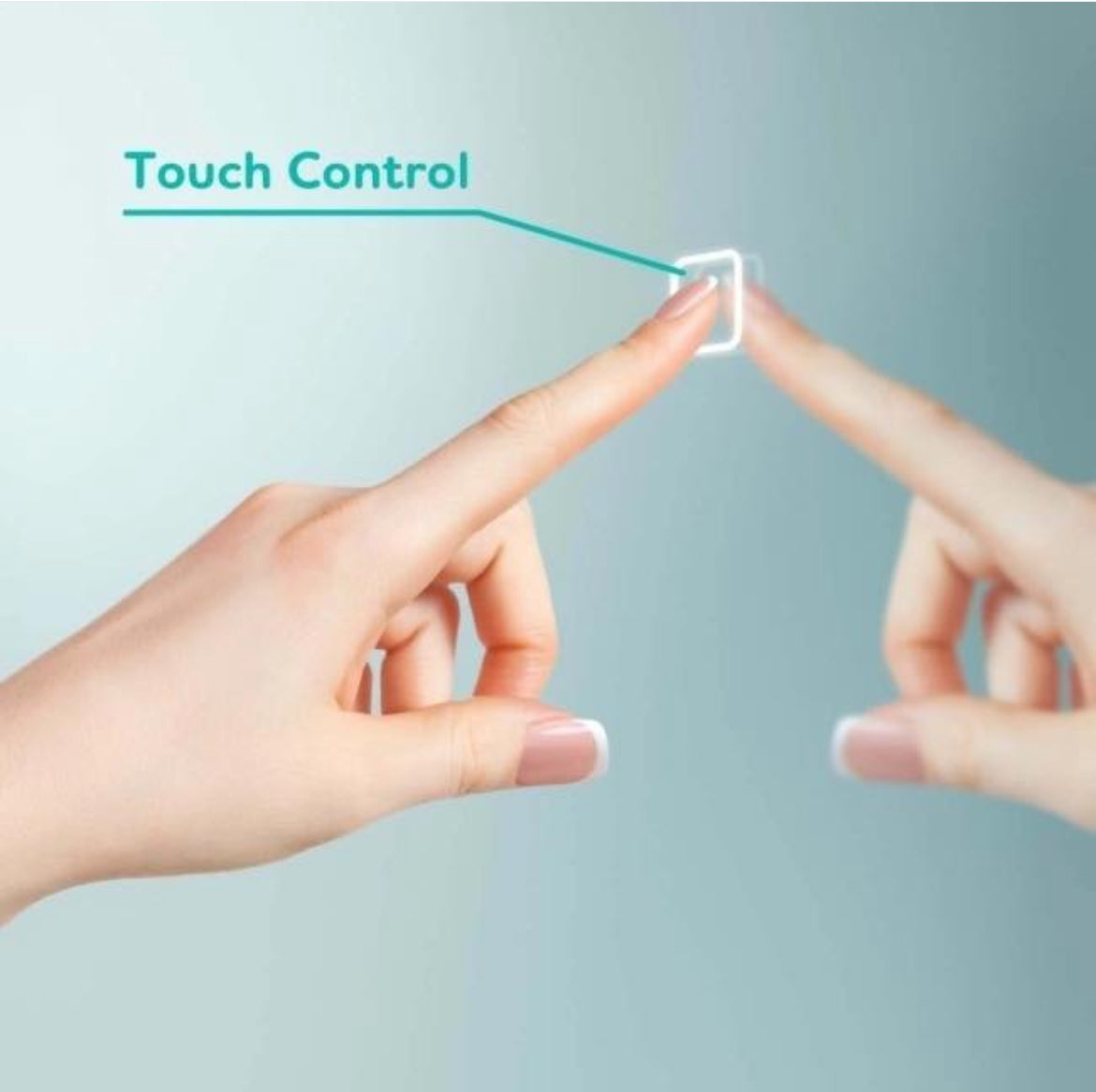 Round LED Mirror With 3 Light Tones