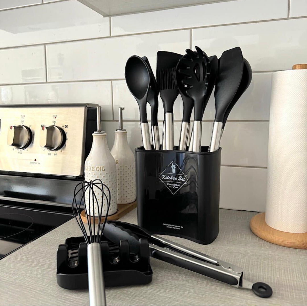 Silicone Kitchen Utensils Set 13Pcs