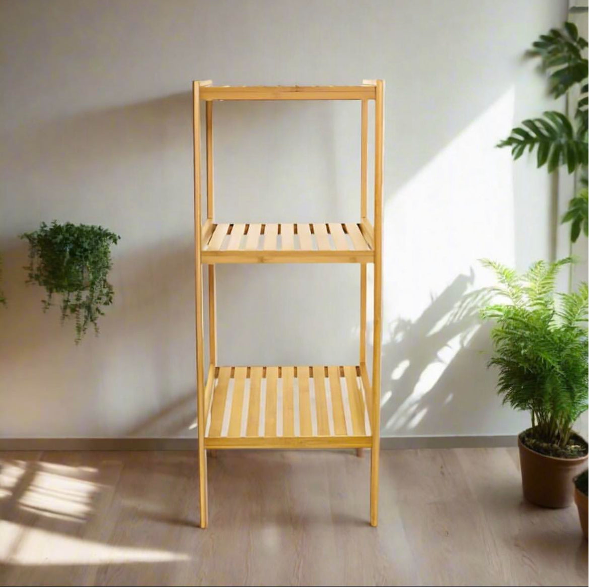 3-Tier Bamboo Organizing Rack