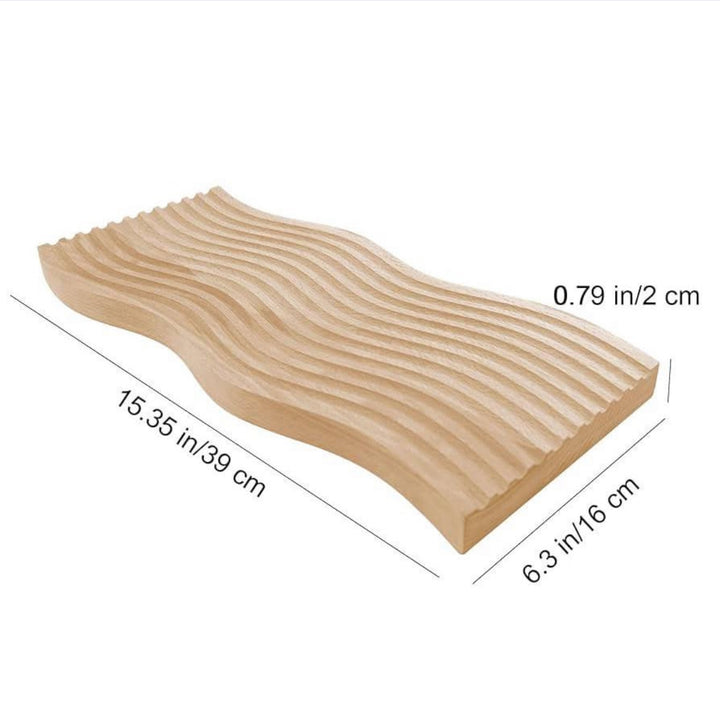 Decorative Wooden Wave tray