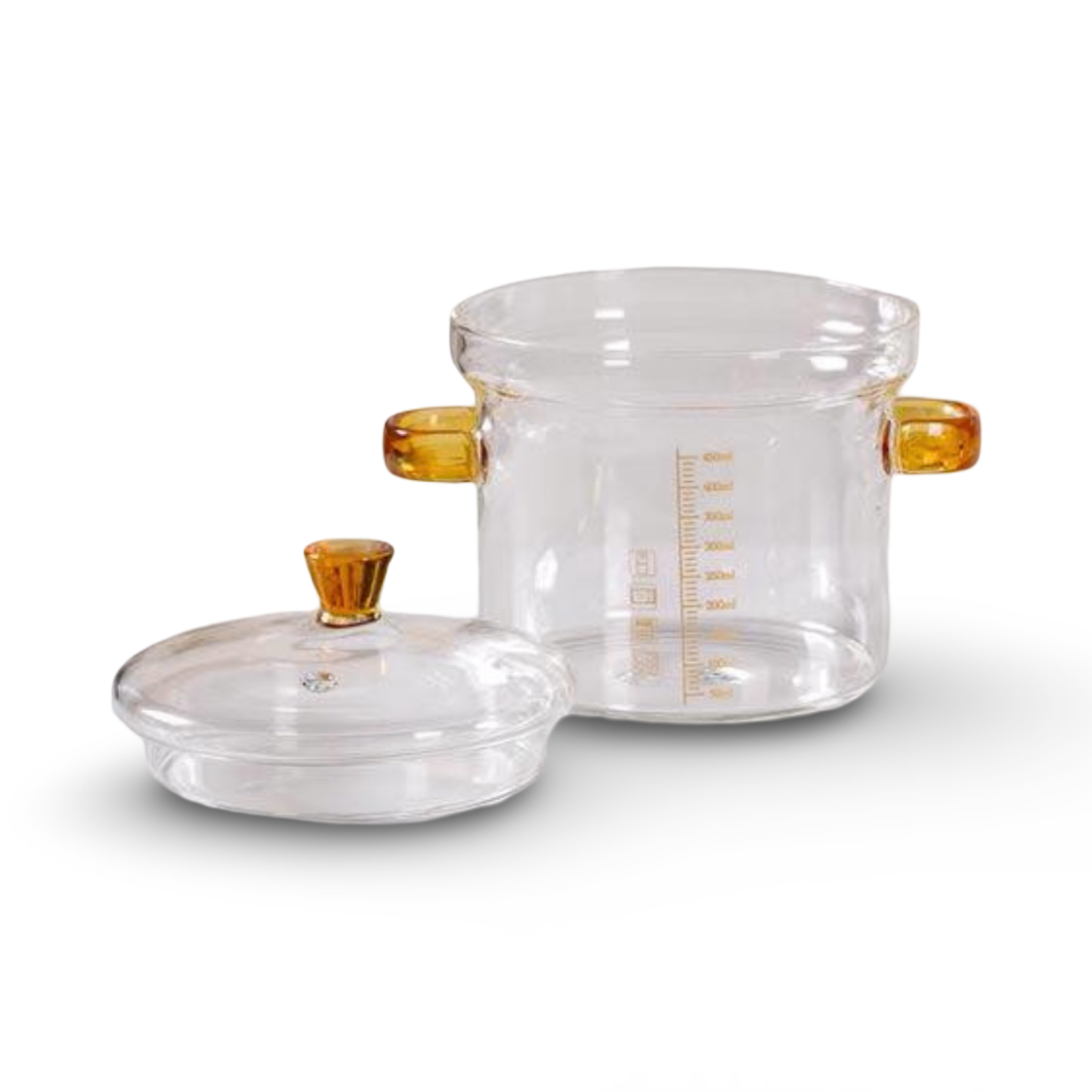 Mini Glass Heat Resistant Pot