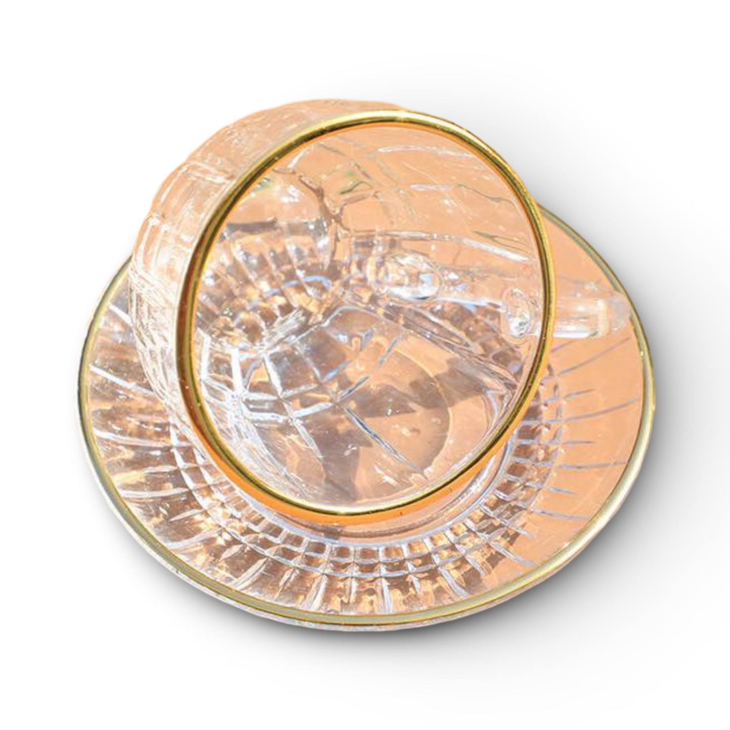 Hight-Quality Glass Tea Cup 6Pcs